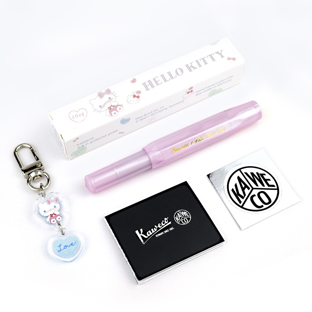 Hello Kitty聯名款_粉色 短鋼筆｜德國KAWECO