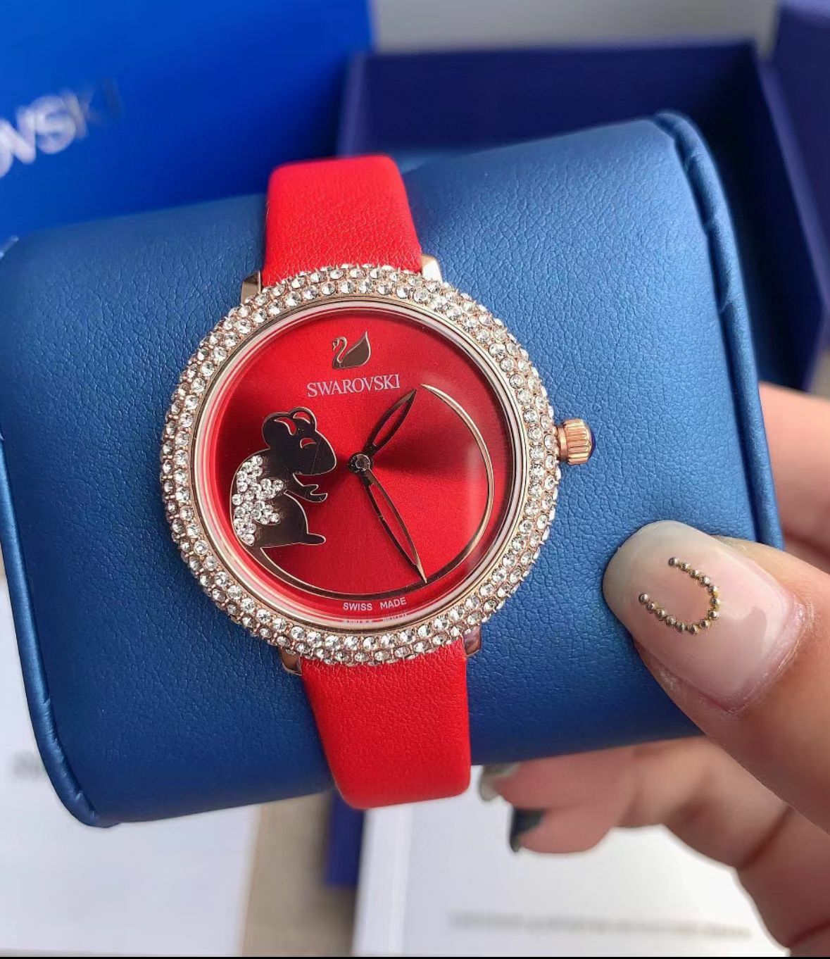 【直播】Swarovski Crystal Frost L102394 手錶