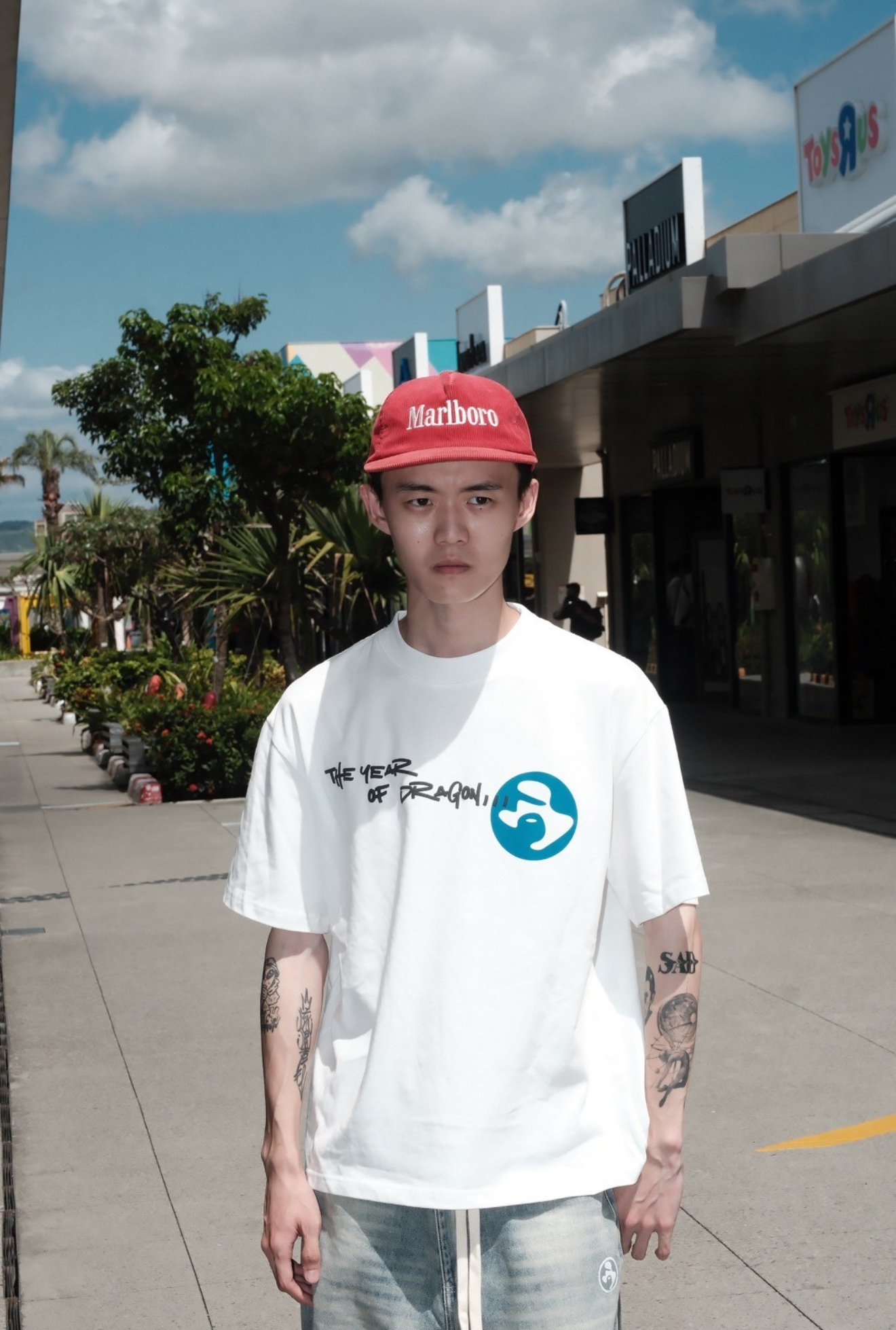 (GOAL)ATONE  “THE YEAR OF DRAGON 🐉 “龍年限定手繪標語短袖