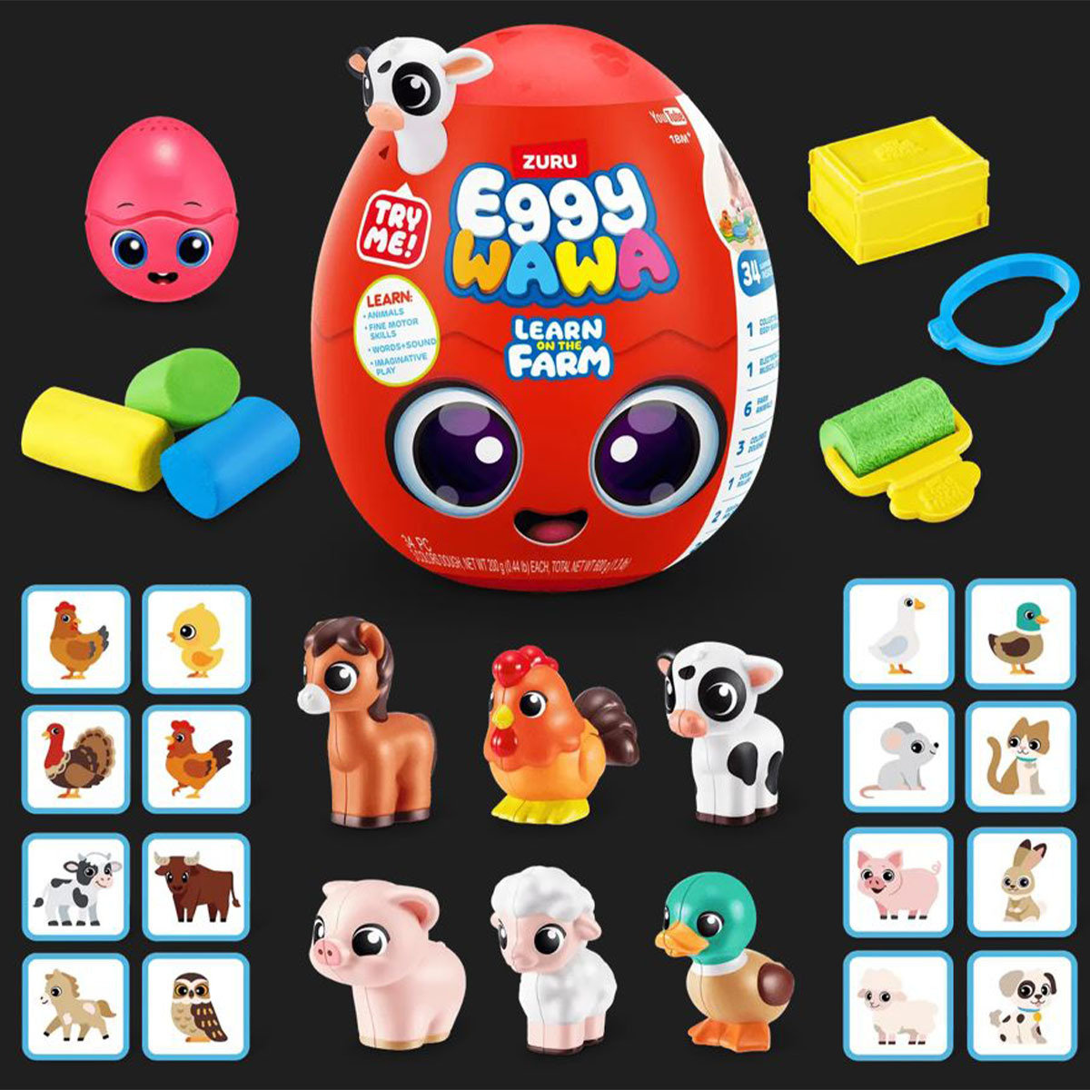 哇哇學習蛋-農場系列