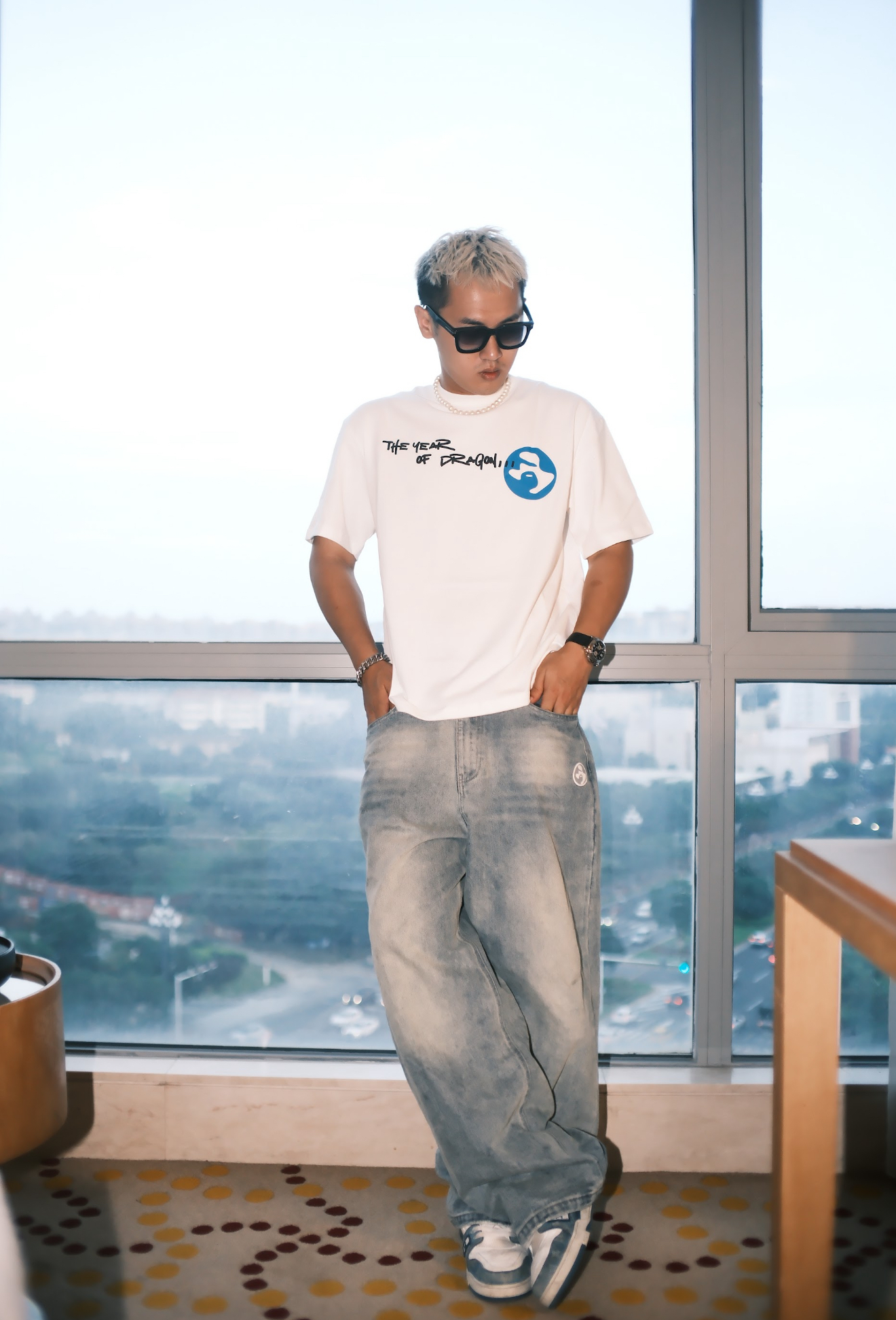 (GOAL)ATONE  “THE YEAR OF DRAGON 🐉 “龍年限定手繪標語短袖