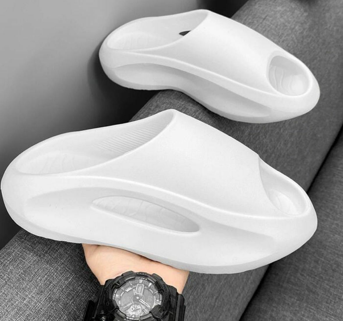 【預購】Trillium Palmer G102308 男女同款拖鞋（白色）