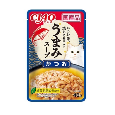 CIAO 軟包 吞拿魚+鰹魚【原盒16包】