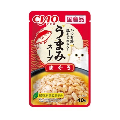 CIAO 軟包 吞拿魚+鰹魚片 IC-351【原盒16包】