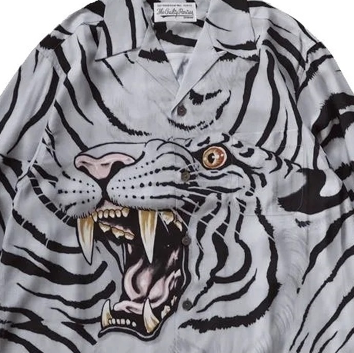 WACKO MARIA TIM LEHI / L/S HAWAIIAN SHIRT - PRE ORDER ITEM (預訂中)