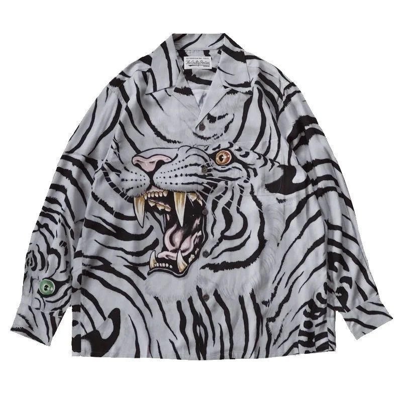 WACKO MARIA TIM LEHI / L/S HAWAIIAN SHIRT - PRE ORDER ITEM (預訂中)