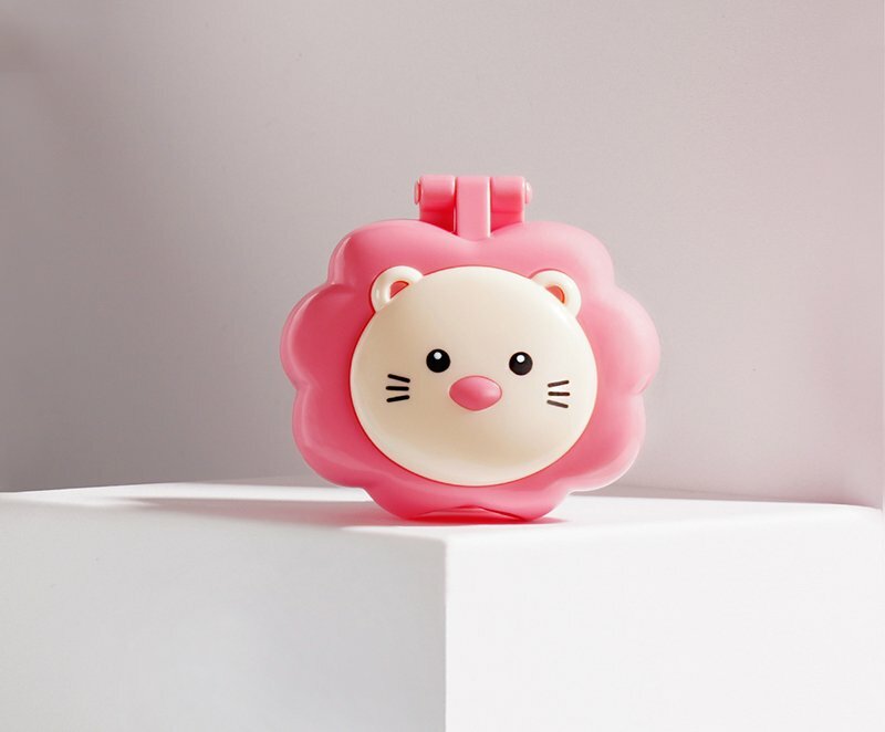 小獅王 小辛巴防塵奶嘴鍊-粉紅色