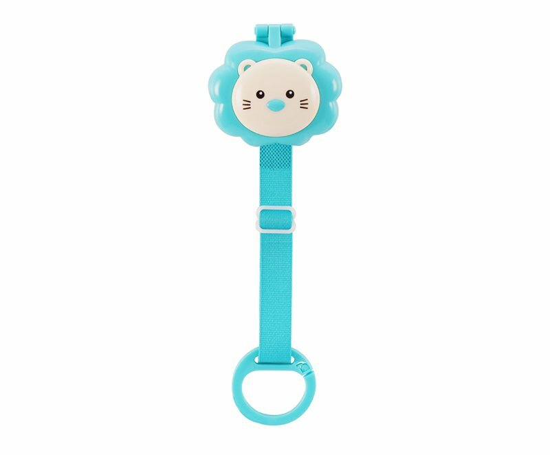 小獅王 小辛巴防塵奶嘴鍊-藍色