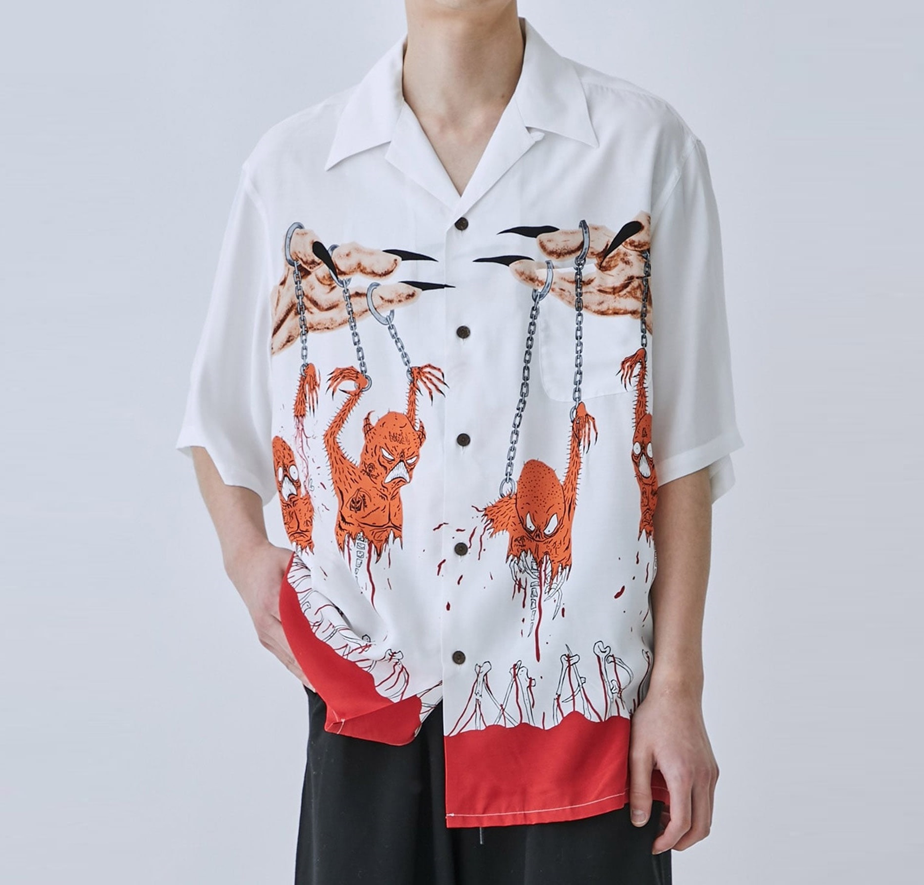 WACKO MARIA NECK FACE / HAWAIIAN SHIRT S/S (TYPE-2) - PRE ORDER ITEM (預訂中)