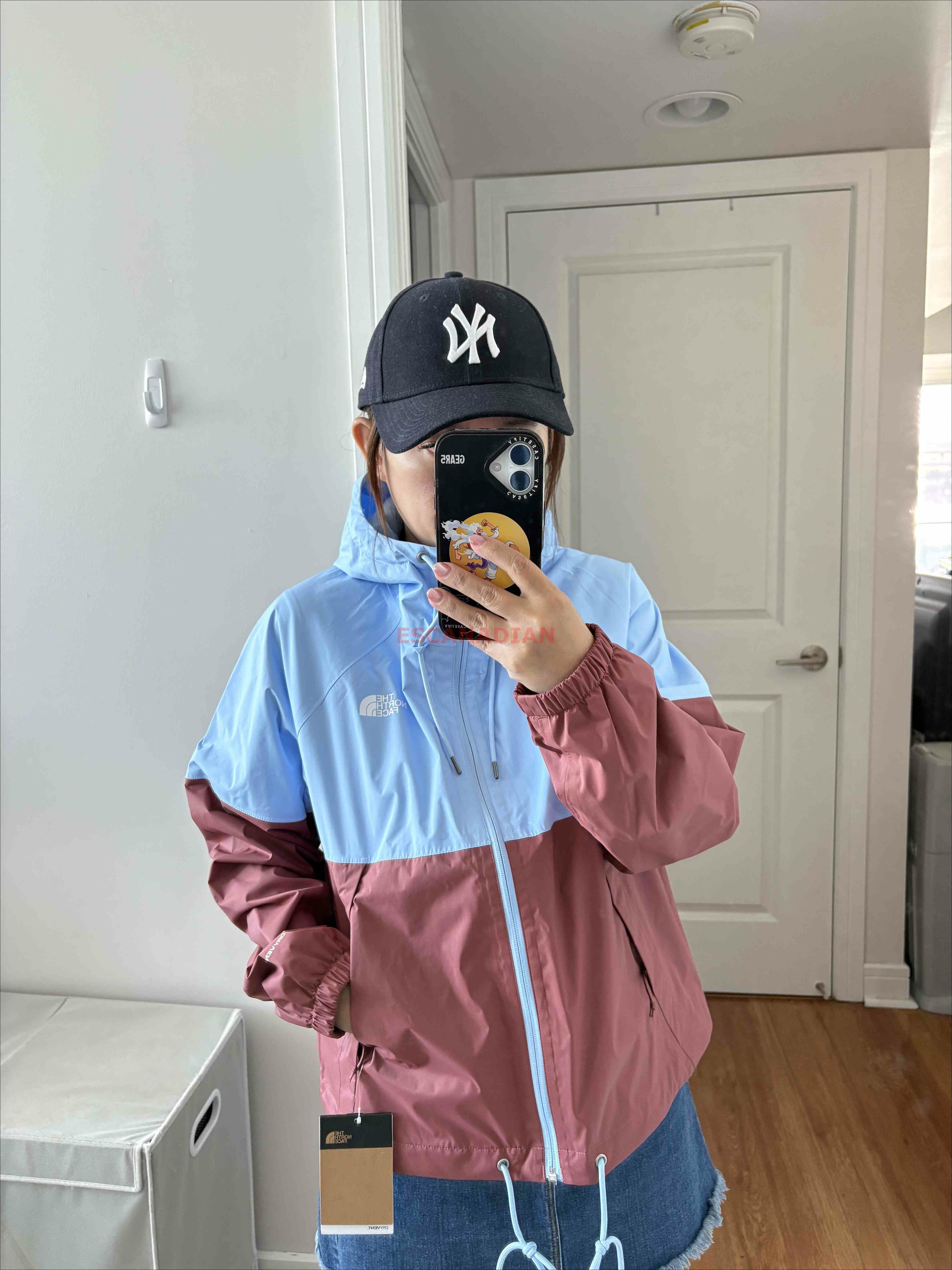 THE NORTH FACE 女大人 Antora 雙色 防水 防風 硬挺 內網眼 連帽 衝鋒衣