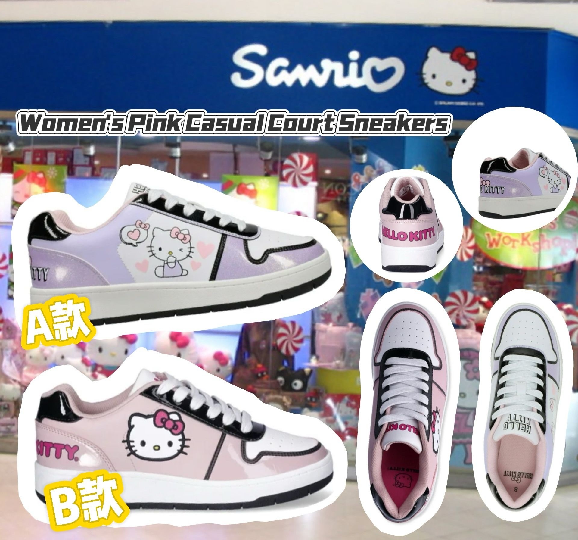 【預購】Hello Kitty by Sanrio G102322 女裝鞋