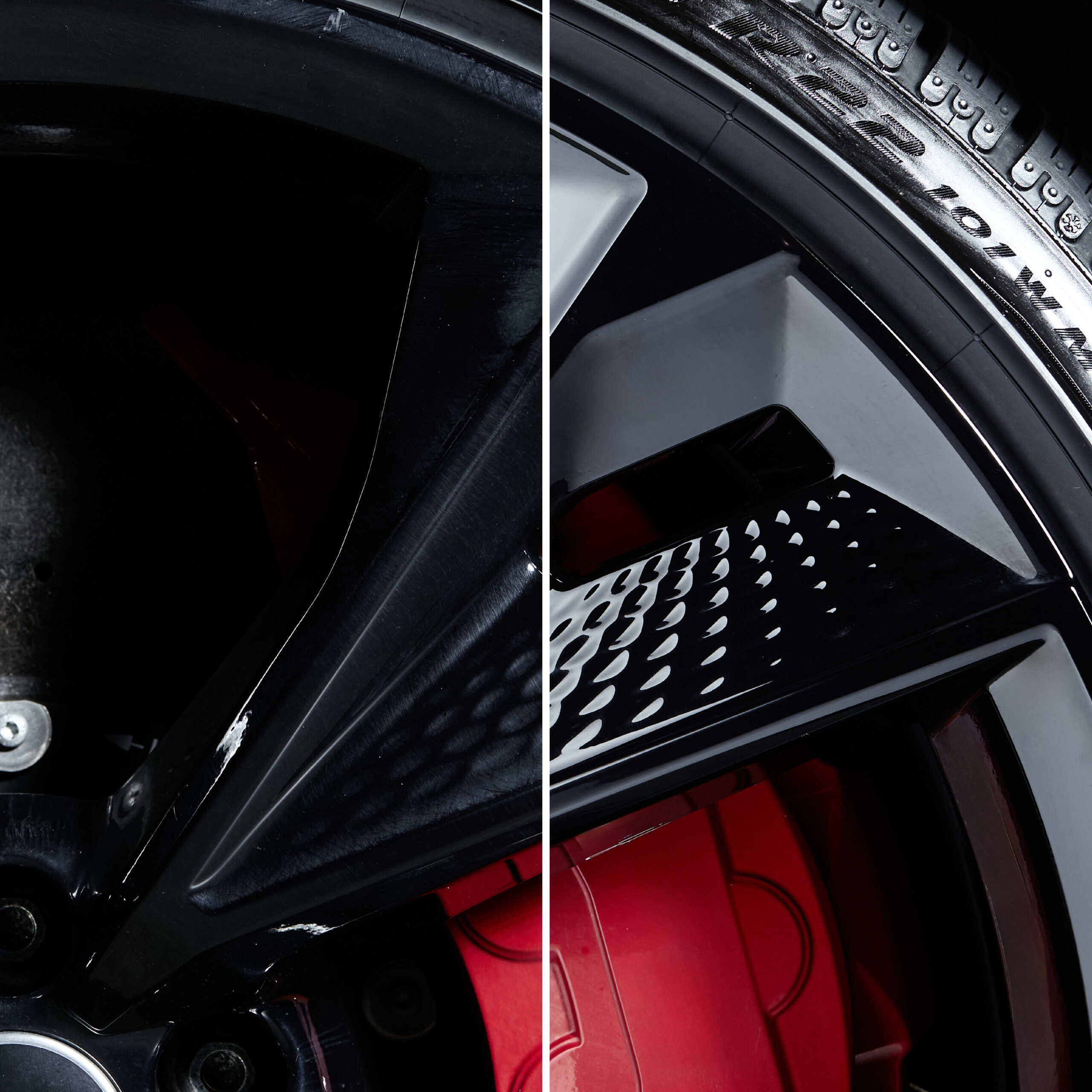 輪胎鋼圈護膜 (消光撥水)