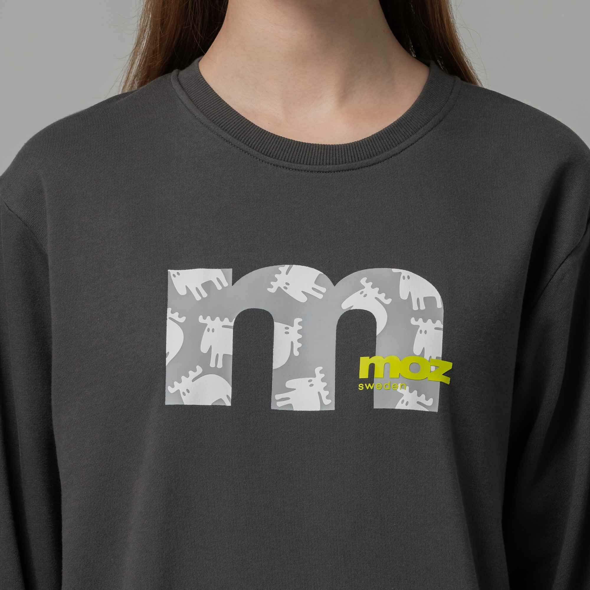 moz Sweden M word moose 100% cotton university T