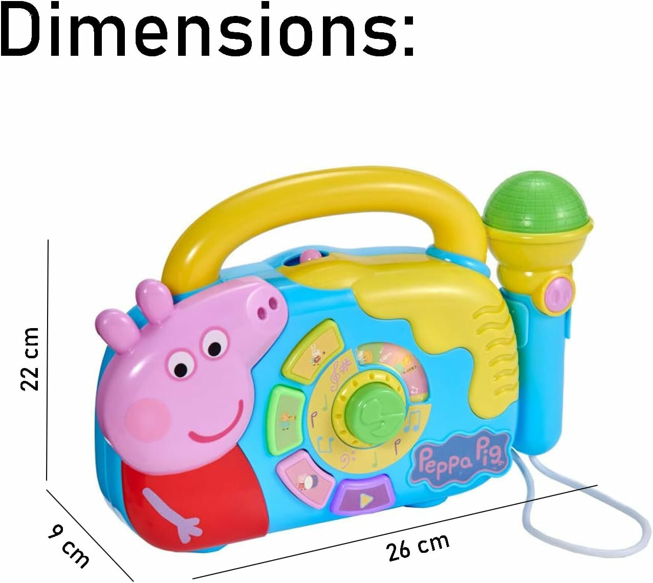 《 Peppa Pig 粉紅豬小妹 》  粉紅豬小妹-歡唱兒歌麥克風