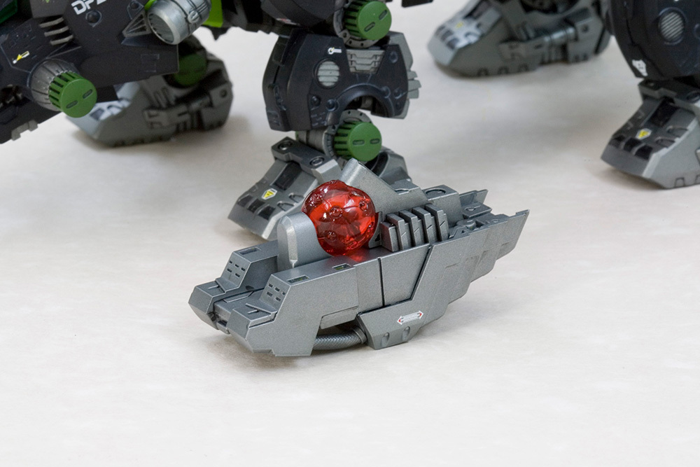 零夢　一彩50個 1/72 ZOIDS 洛伊德DPZ-10 重裝甲突擊型黑角Marking Plus Ver