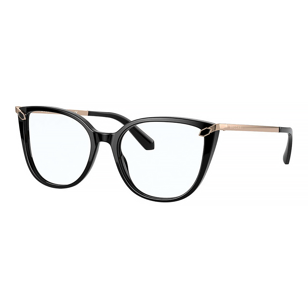 (海外代購)【寶格麗】BV4196-501-53 女士黑色貓眼光學鏡-下單請先私訊詢問