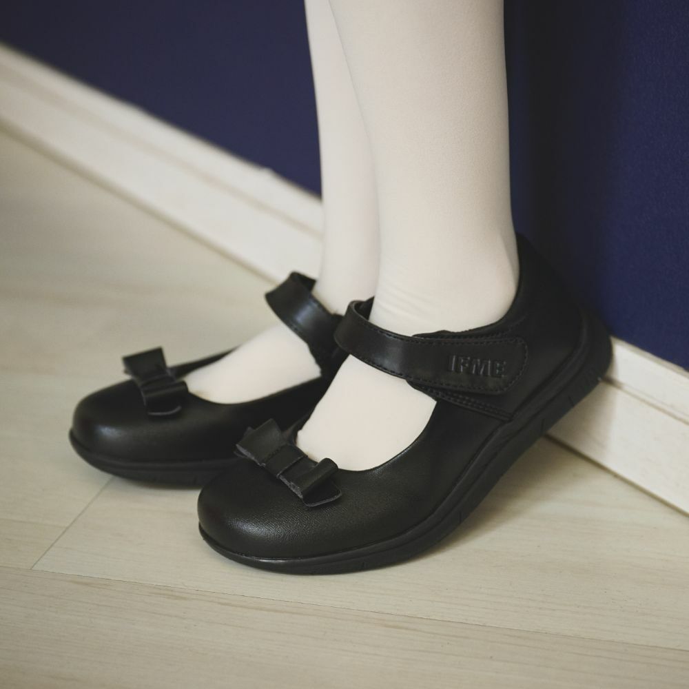 IFME 返學 黑皮鞋 [15-21cm]