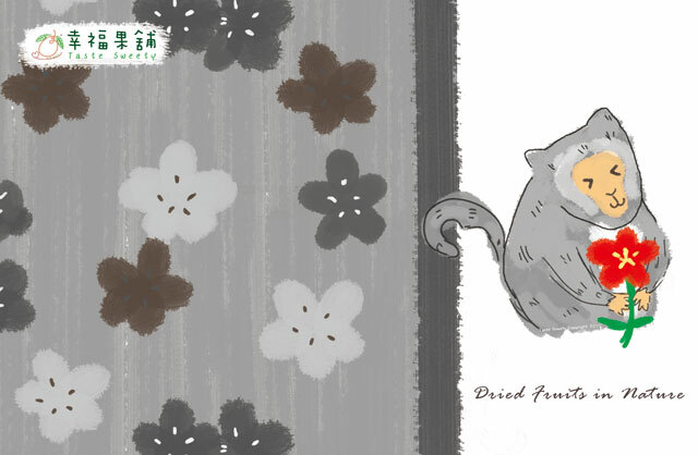 幸福果舖 Taste Sweety - 花花獼猴初春水果乾小禮盒