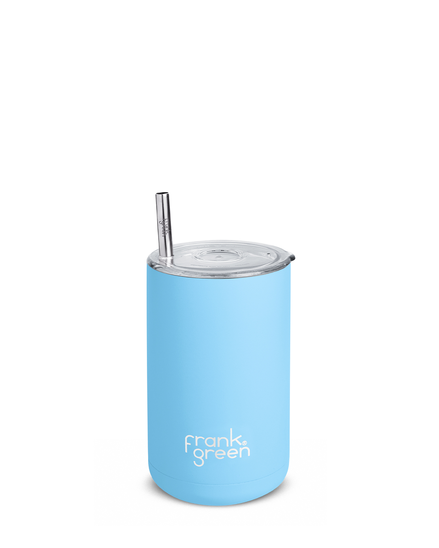 Iced Coffee Cup with Straw - Sky Blue - 15oz / 425ml| FRANK GREEN
