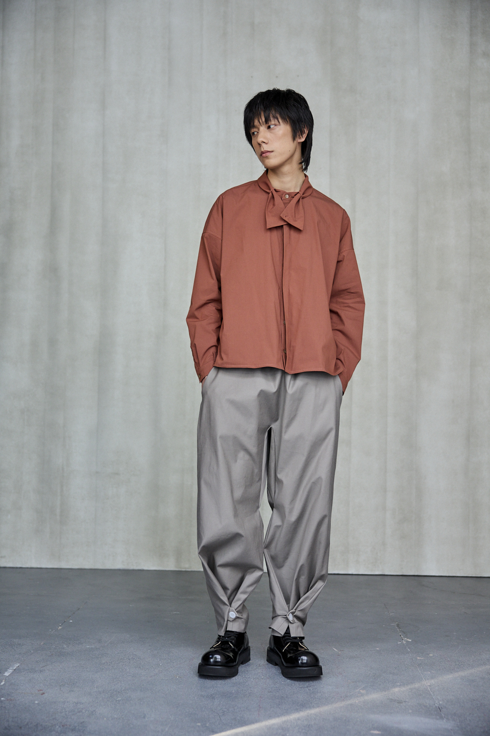 多變化領結設計襯衫