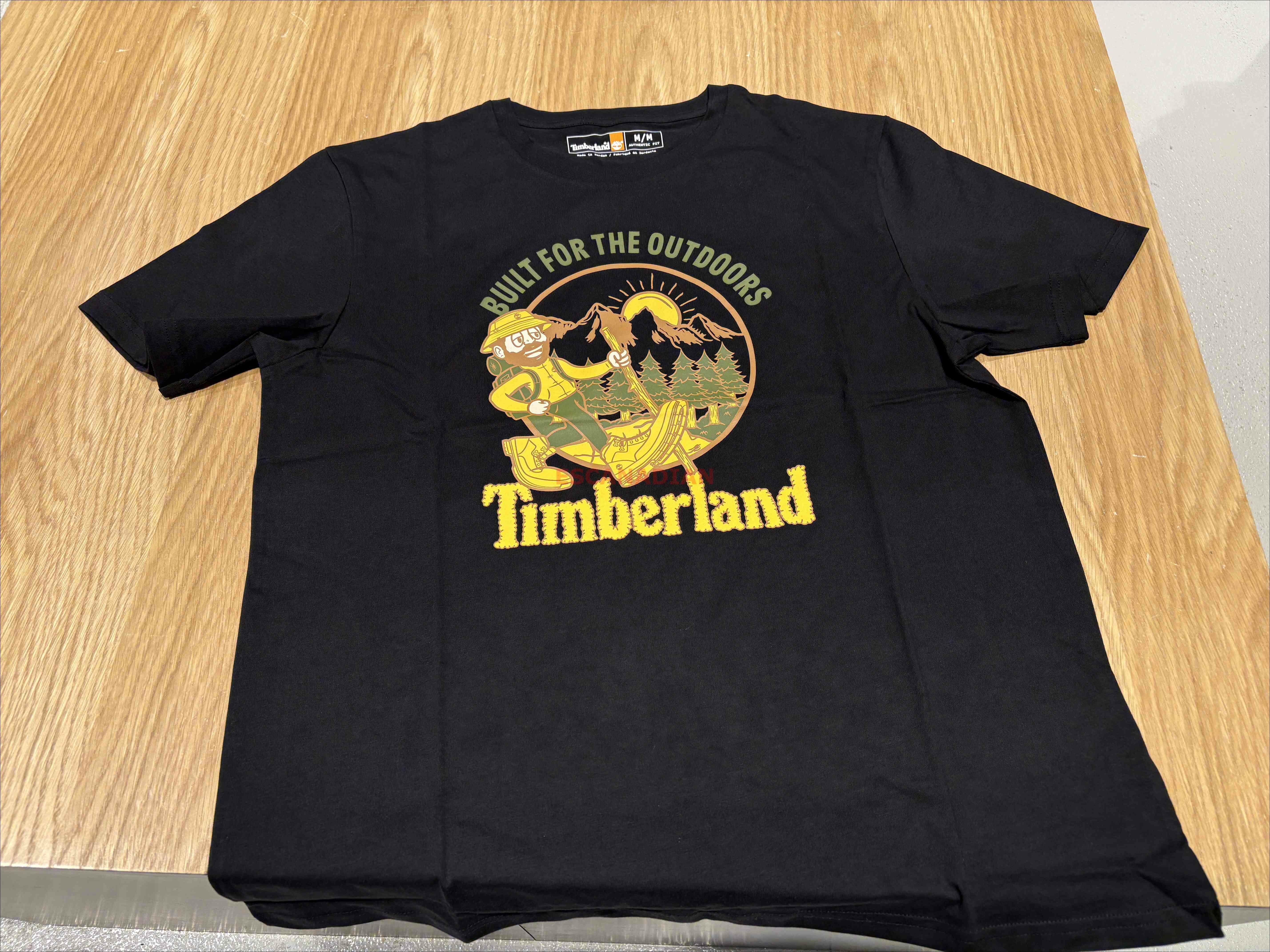 Timberland 大人 戶外登山圖案 短TEE
