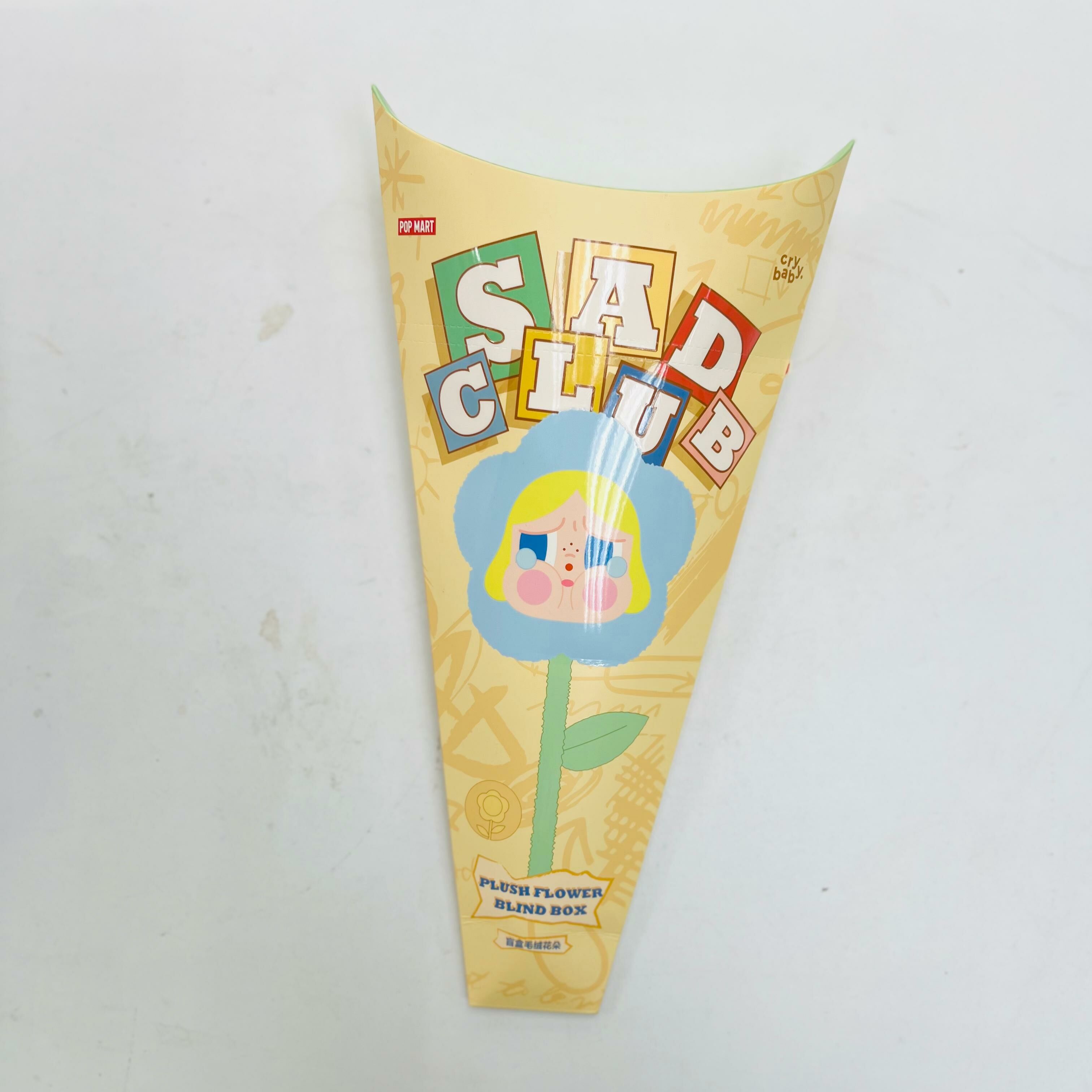 POP MART CRYBABY悲傷俱樂部系列-盲盒毛絨花朵