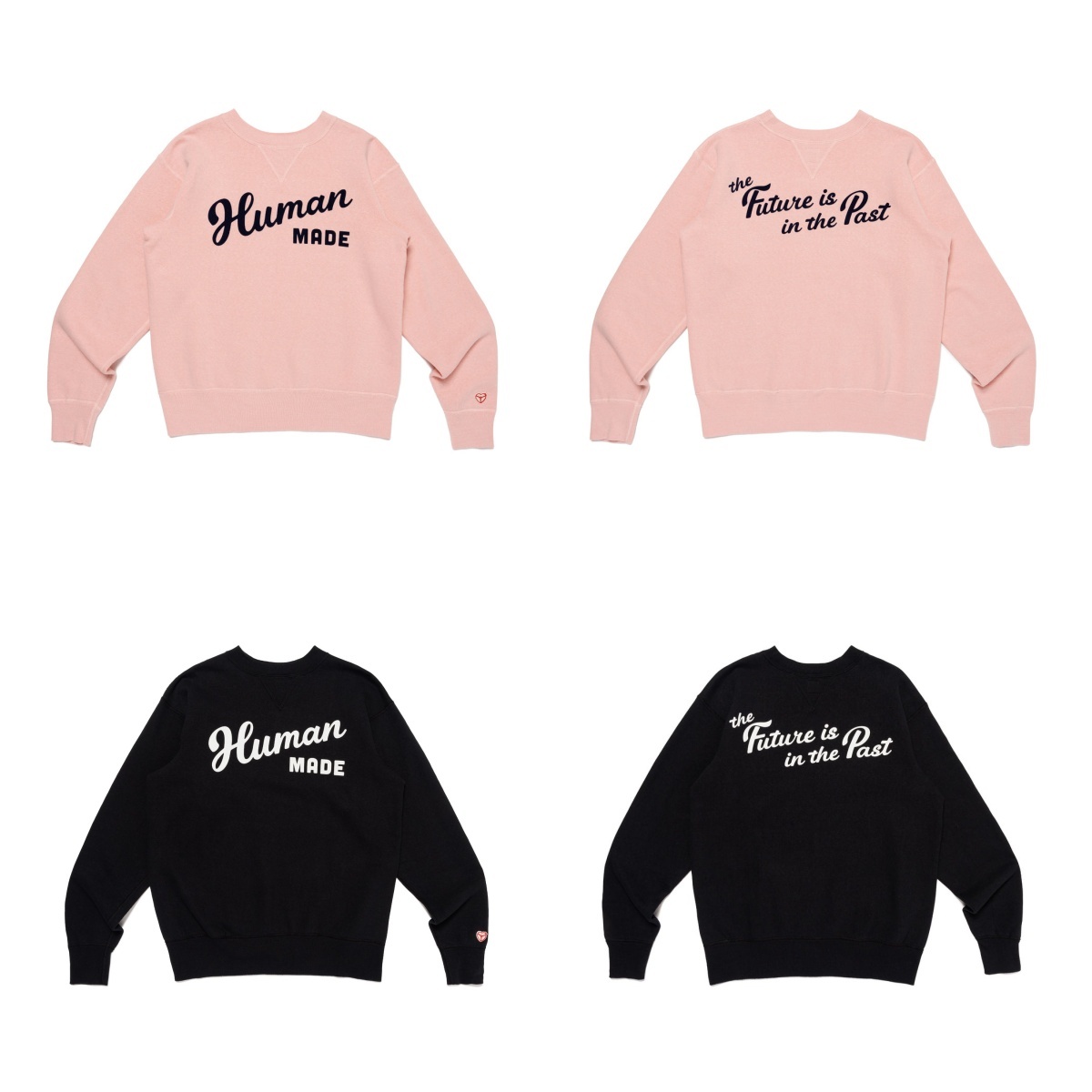 現貨┃日本製 HUMAN MADE TSURIAMI SWEATSHIRT 草寫 LOGO 衛衣