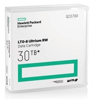HP LTO8 Ultrium Rewritable Data Cartridge HDD 30TB (Q2078A)