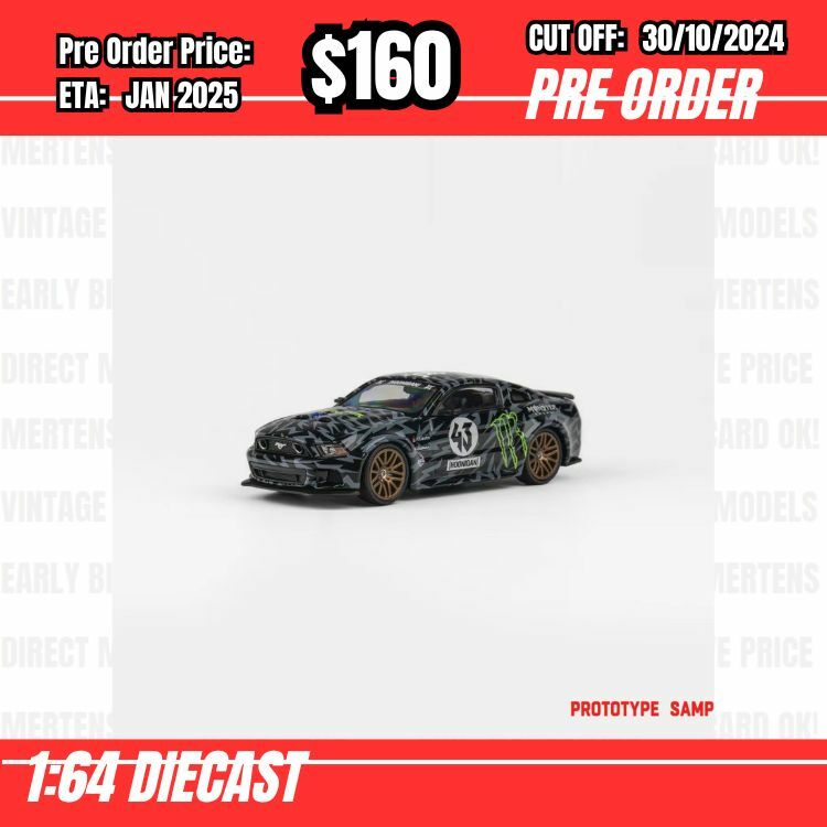 PO-$160 * GDO Hunter * 1:64 2014 Mustang GT Monster [OD24/10]