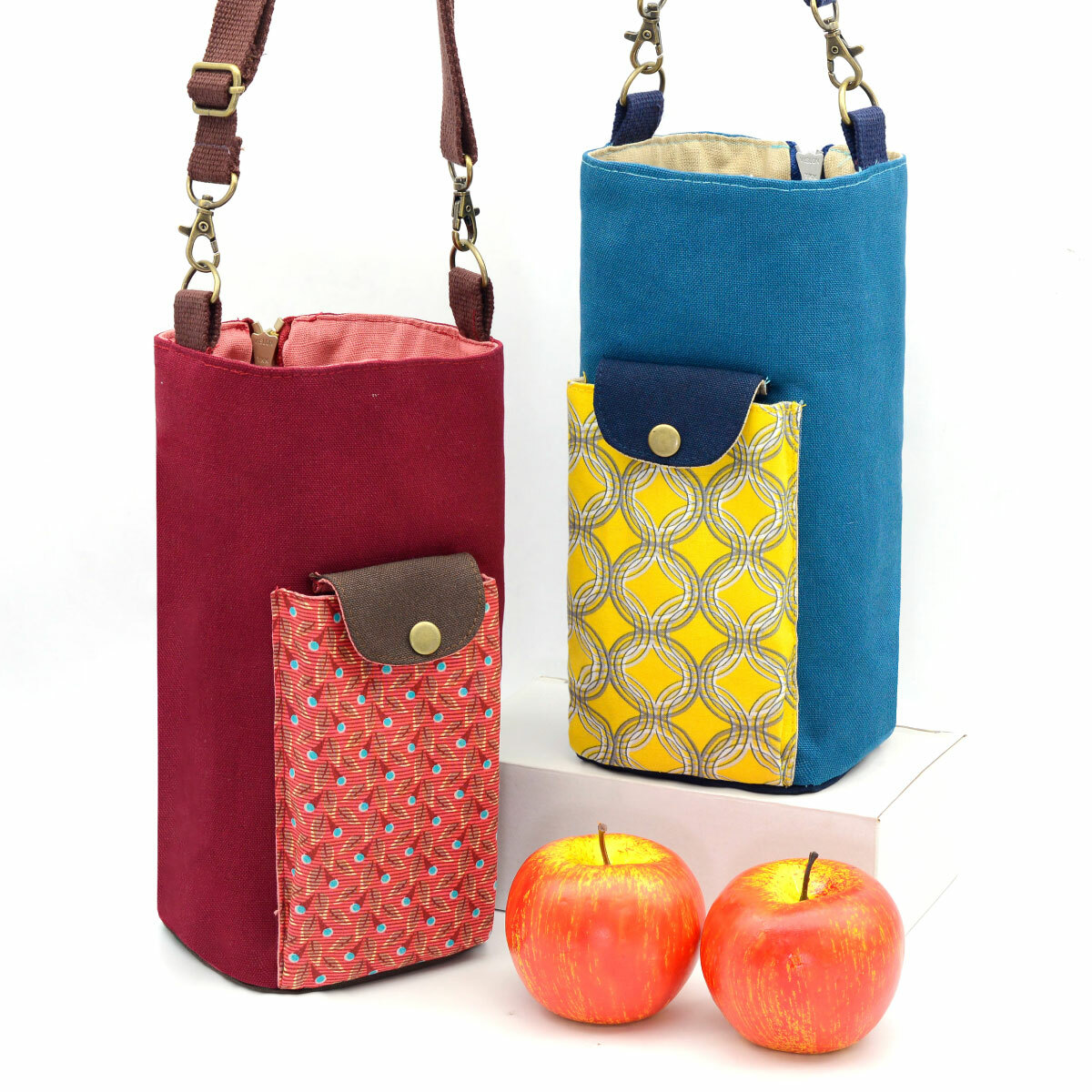 販售原尺寸【紙型】(多功能水壺提袋)