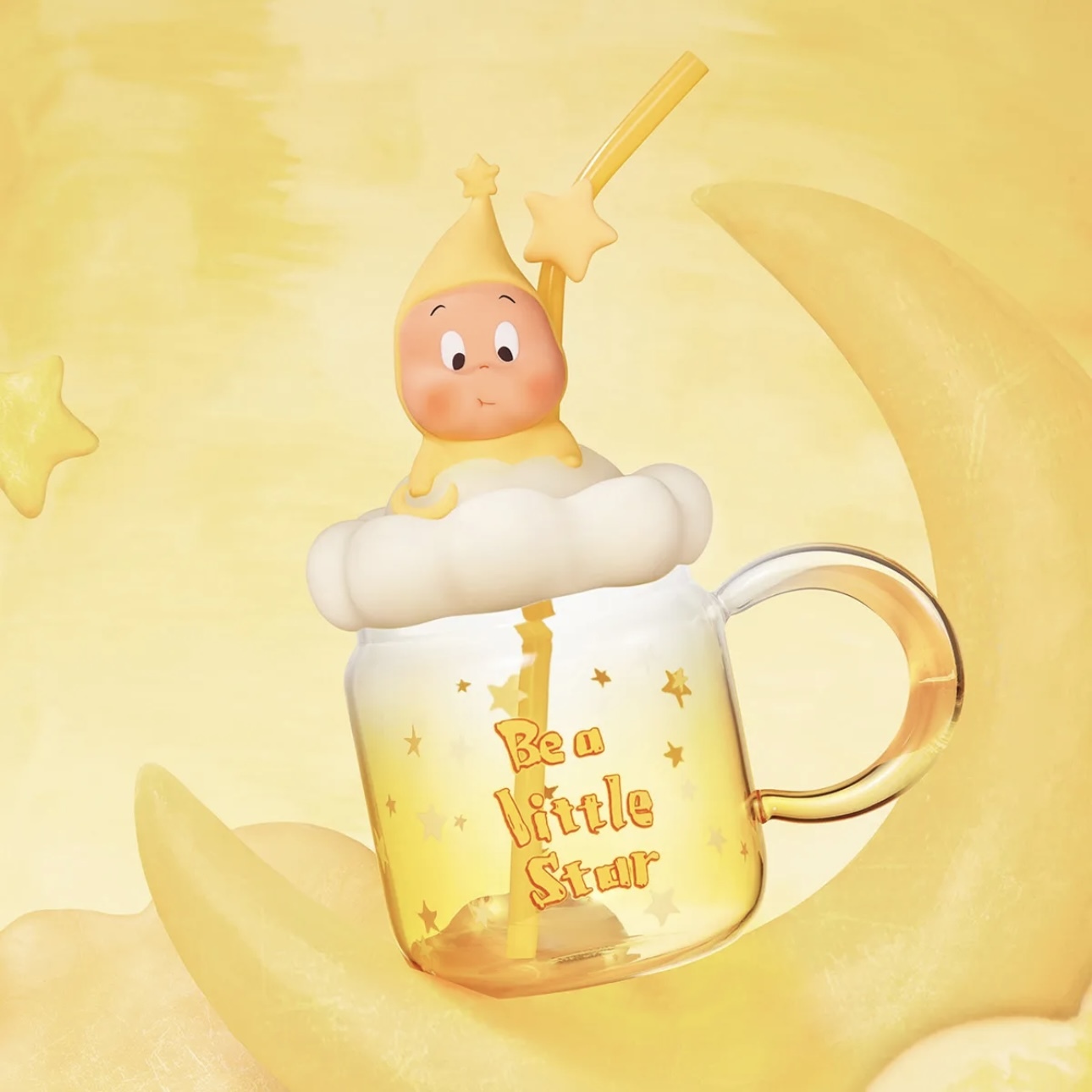 POPMART泡泡瑪特 我們都是星星人 吸管杯