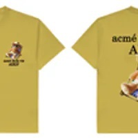 [S] ADLV BEACH BEAR SHORT SLEEVE T-SHIRT,MUSTAD, 24FW-TP-SS-EX-BCS-MST (SAV352)