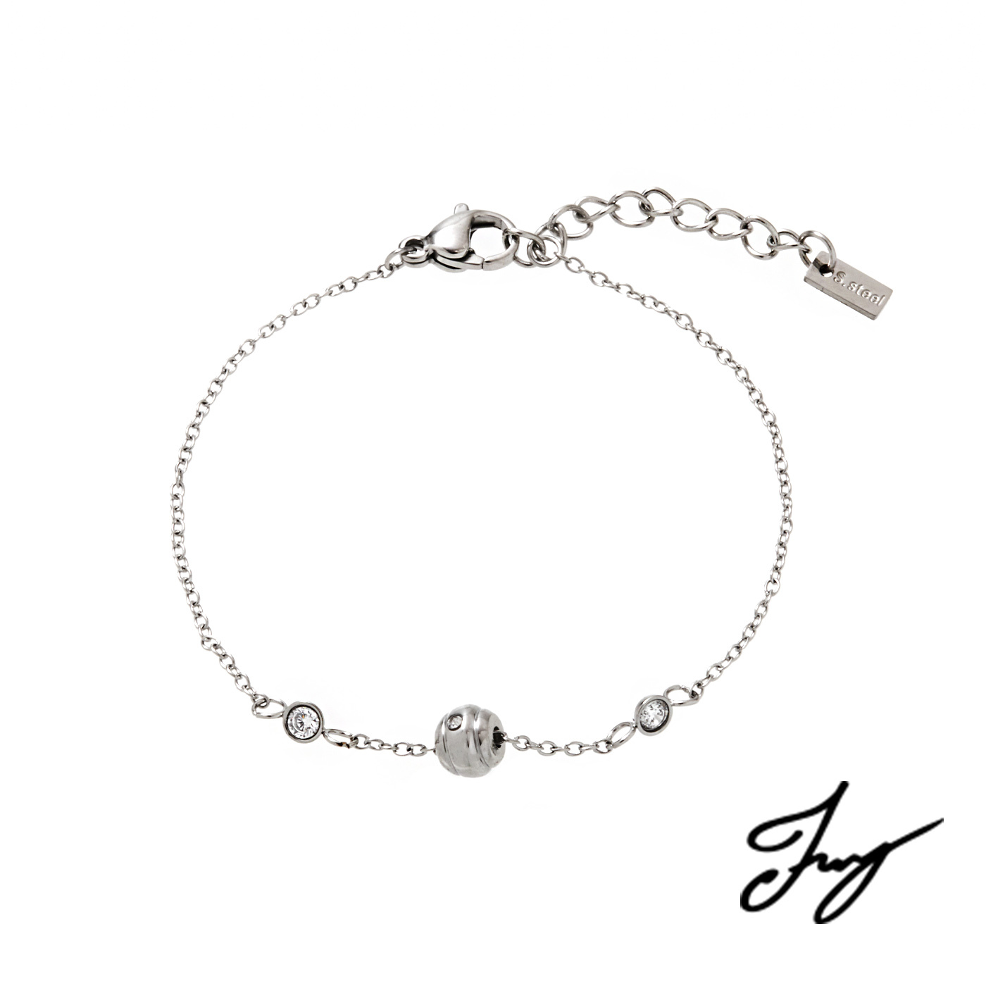 平價飾品,郁欣聯名款,鋼飾,手鍊