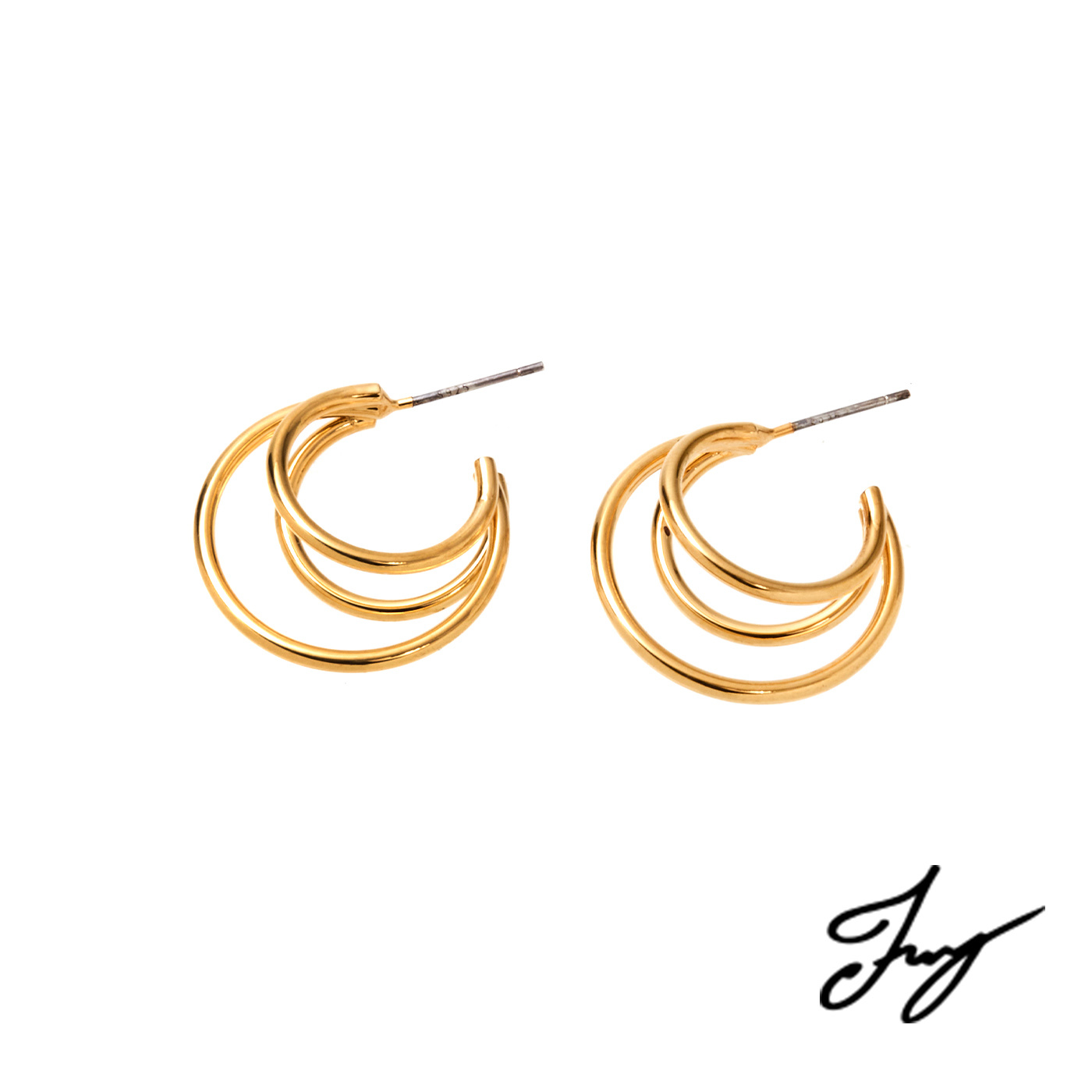 平價飾品,郁欣聯名䤭,銀針,圈圈,耳環