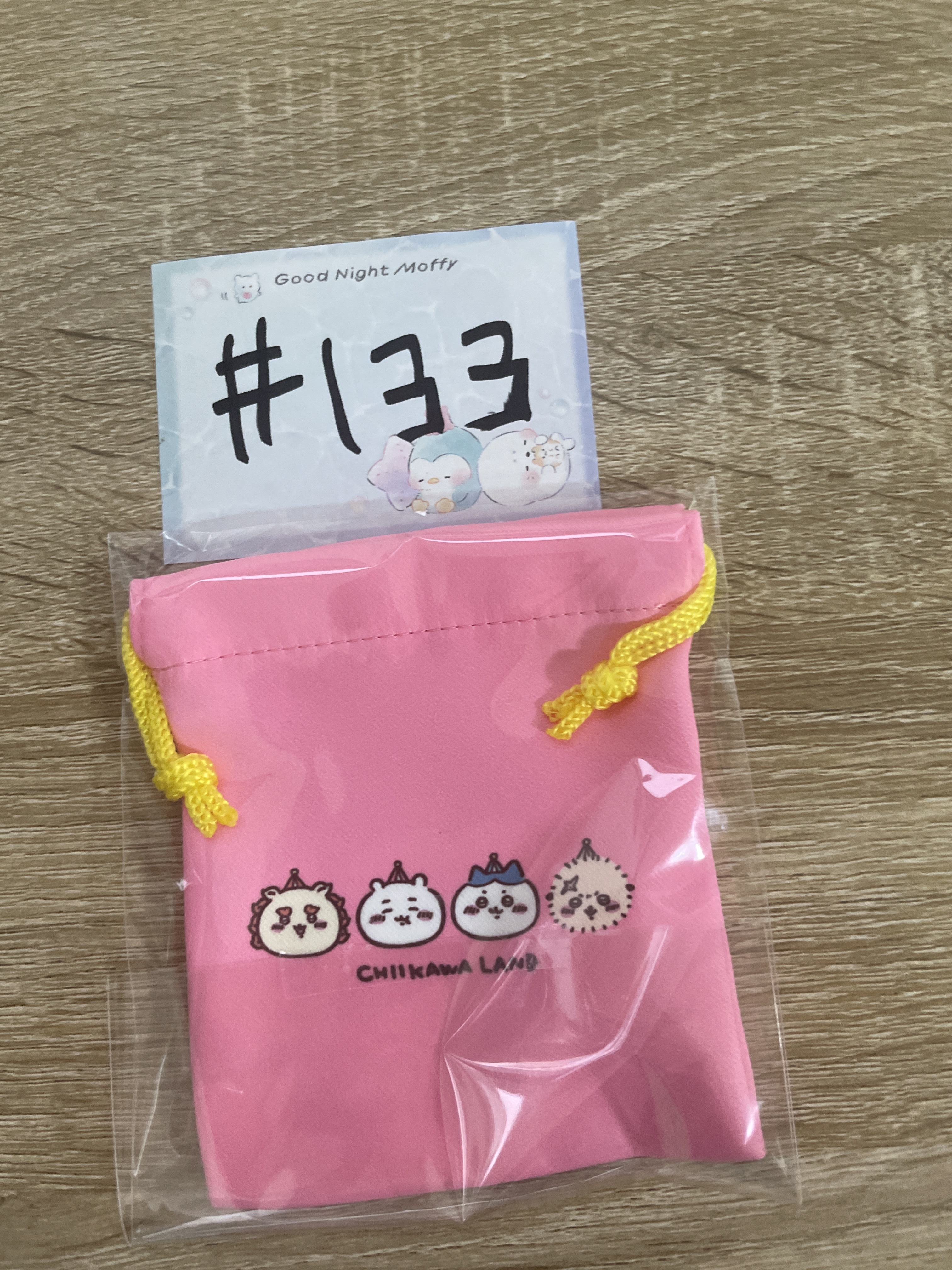 CHIIKAWA 八字貓 收納袋#133