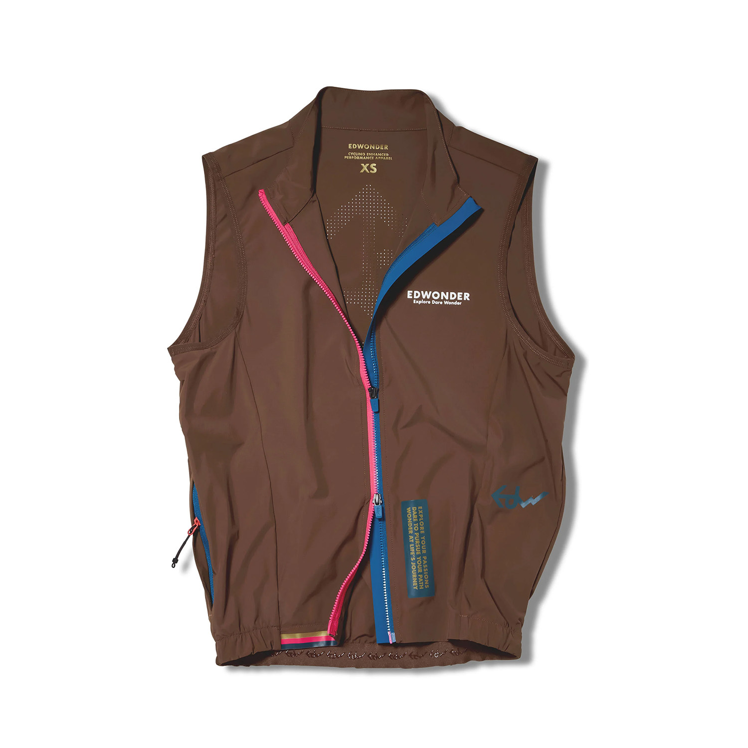 Edwonder EdW Edition Lightweight Stowable Vest 2.0 Old Copper Brown