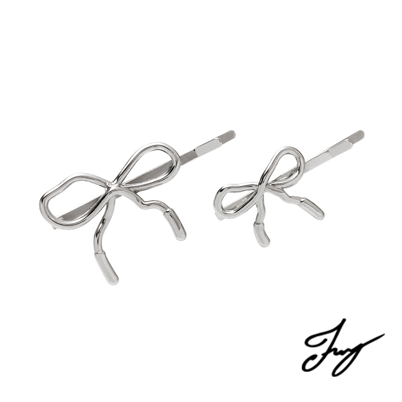 平價飾品,郁欣聯名款,蝴蝶結,髮夾組