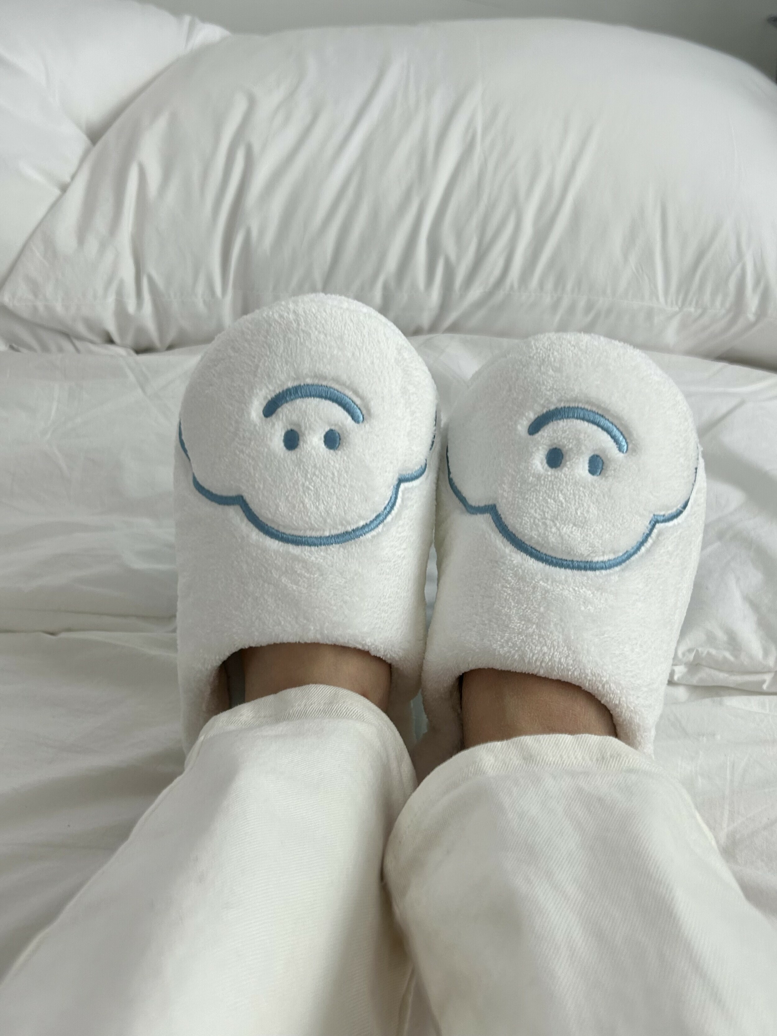 🇰🇷天氣雲朵毛毛拖鞋☁️