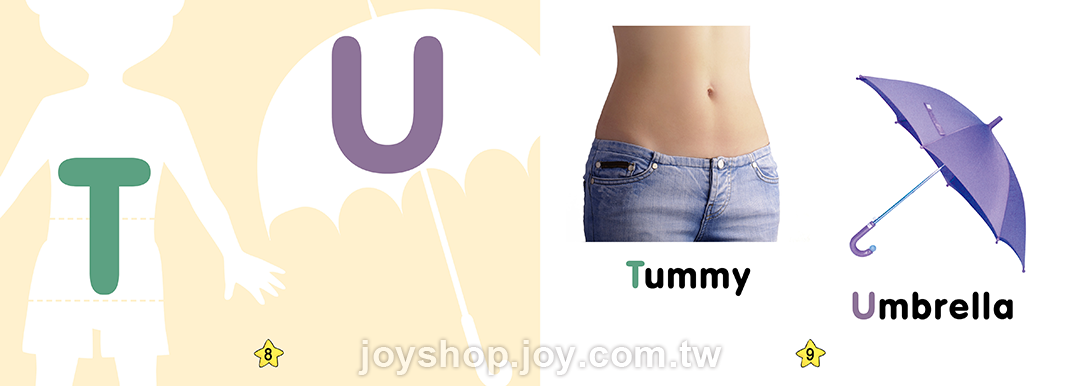 字母小書ABCs (大寫及單字)  粉紅