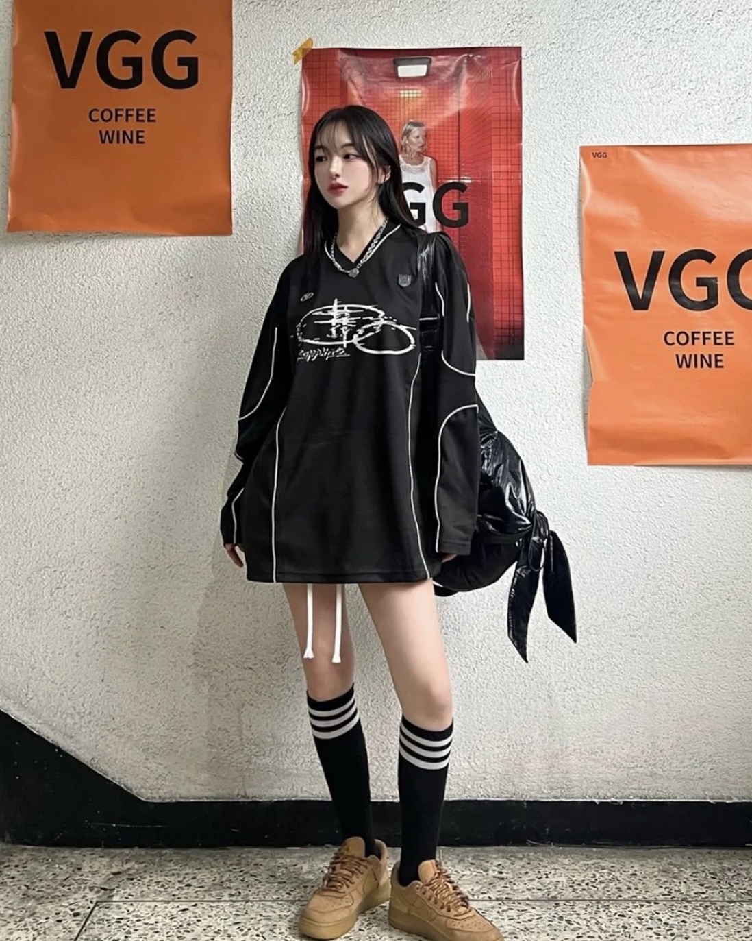 ROMANTIC CROWN) S.COUPS同款！PIPING SPORT JERSEY | 2colo