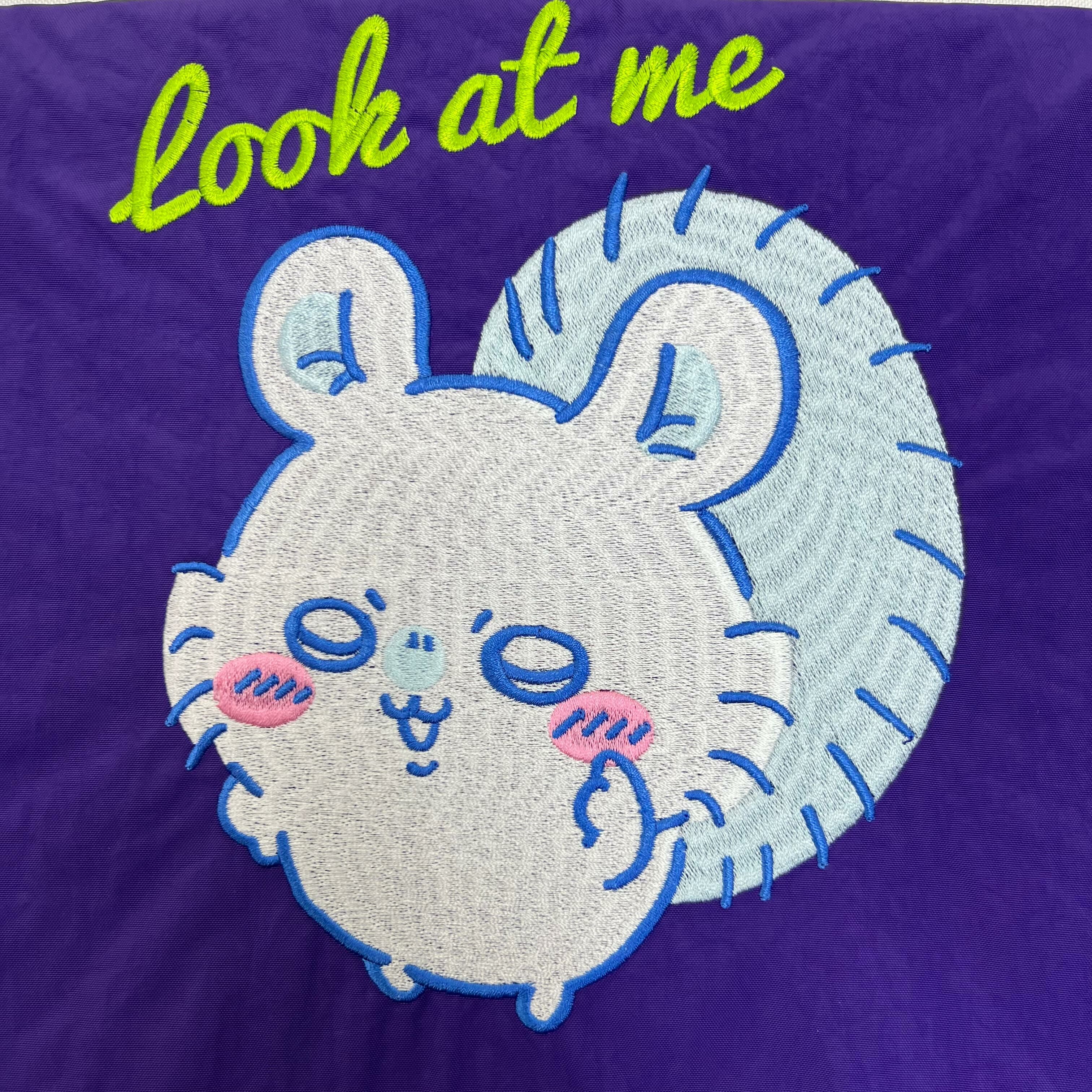 Chiikawa刺繡 Tote bag （飛鼠）