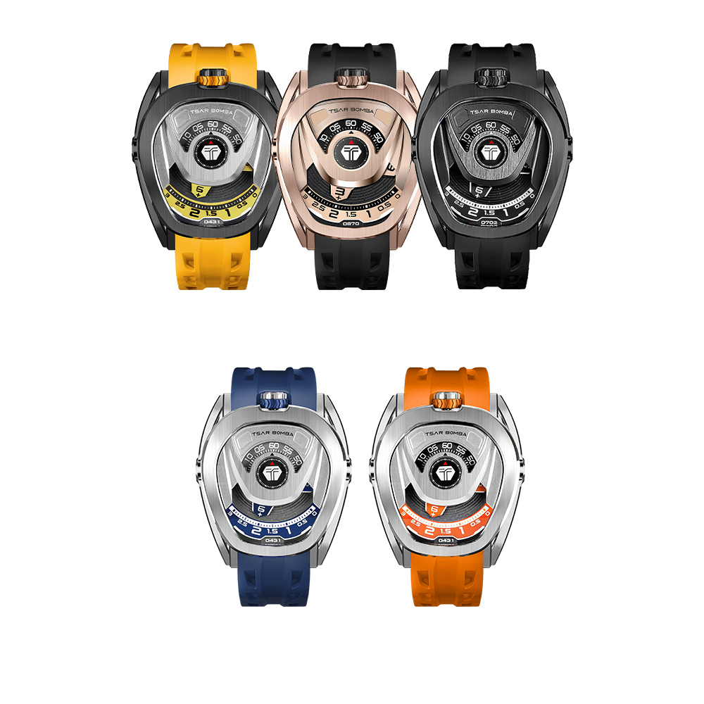 (預購)【Tsar Bomba 沙皇】 TB8213A 快拆騎士系列 一錶多戴 自由配件多色 商務沉穩 自動機芯 手錶