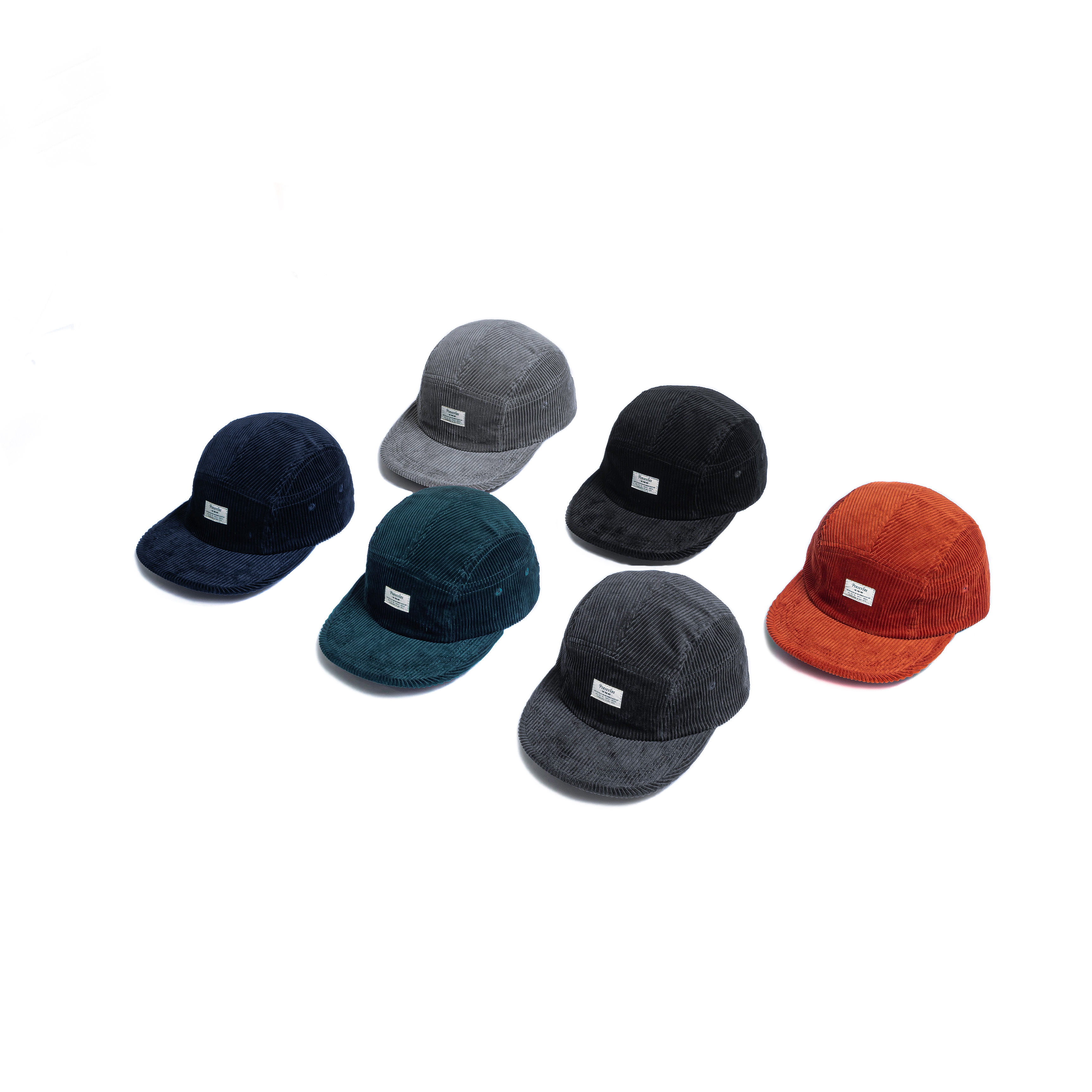 Persevere five panel corduroy cap 燈芯絨 五片帽 六色
