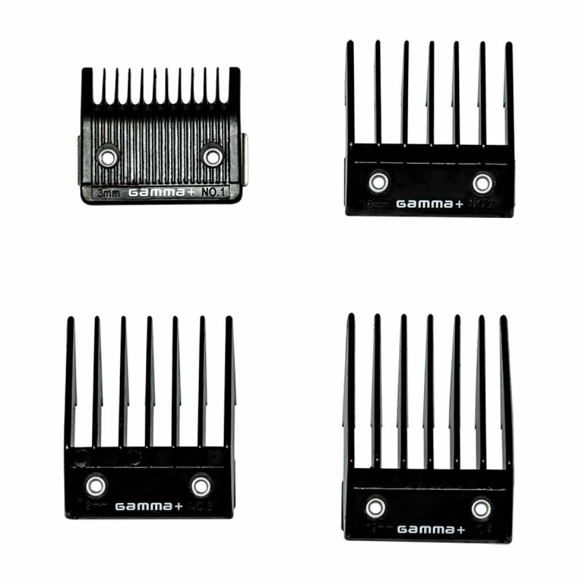 GAMMA+ 通用型 - 專業卡扣式理髮器公分套 4入組
