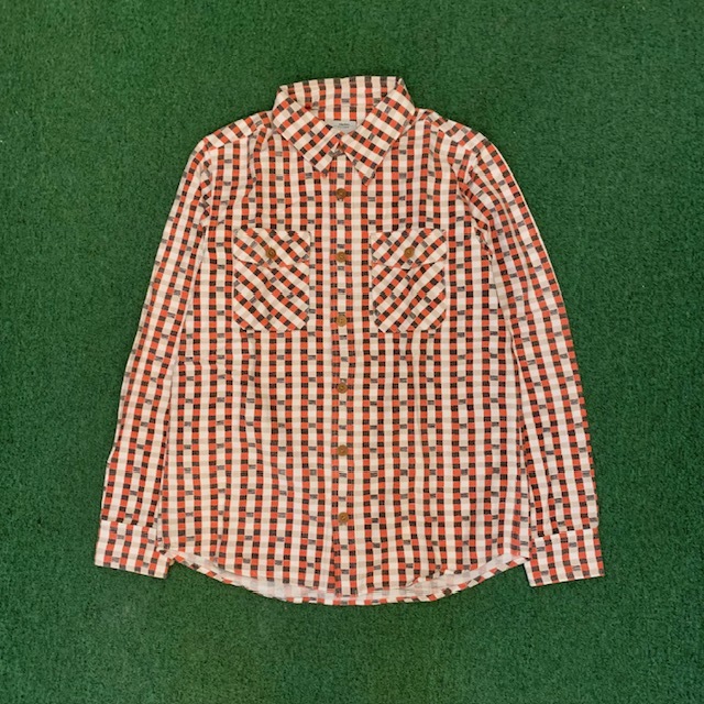 VISVIM BLACK ELK FLANNEL (PRINTED CHECK) - BLACK SIZE 2 IN STOCK NOW (現貨發售中)