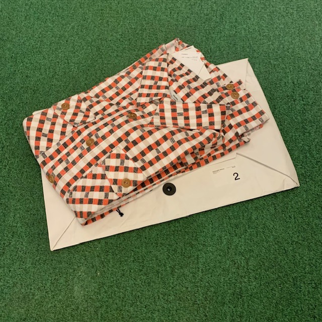 VISVIM BLACK ELK FLANNEL (PRINTED CHECK) - BLACK SIZE 2 IN STOCK NOW (現貨發售中)