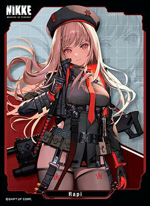 きゃらスリーブコレクション マットシリーズ 勝利の女神：NIKKE 「ラピ」(No.MT1965) パック