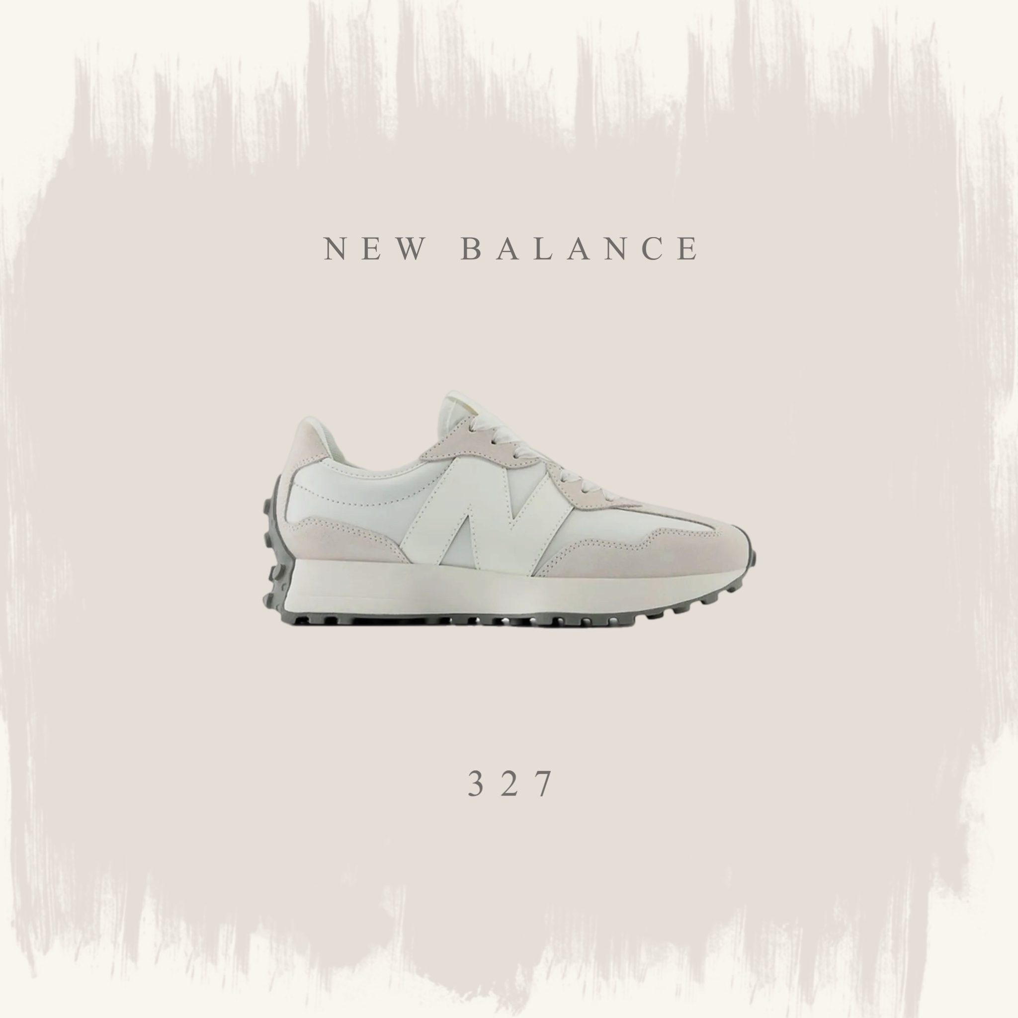 NEW BALANCE 休閒鞋 運動 經典 復古 NB 327 舒適 緩震 海鹽 鏡灰 WS327MT