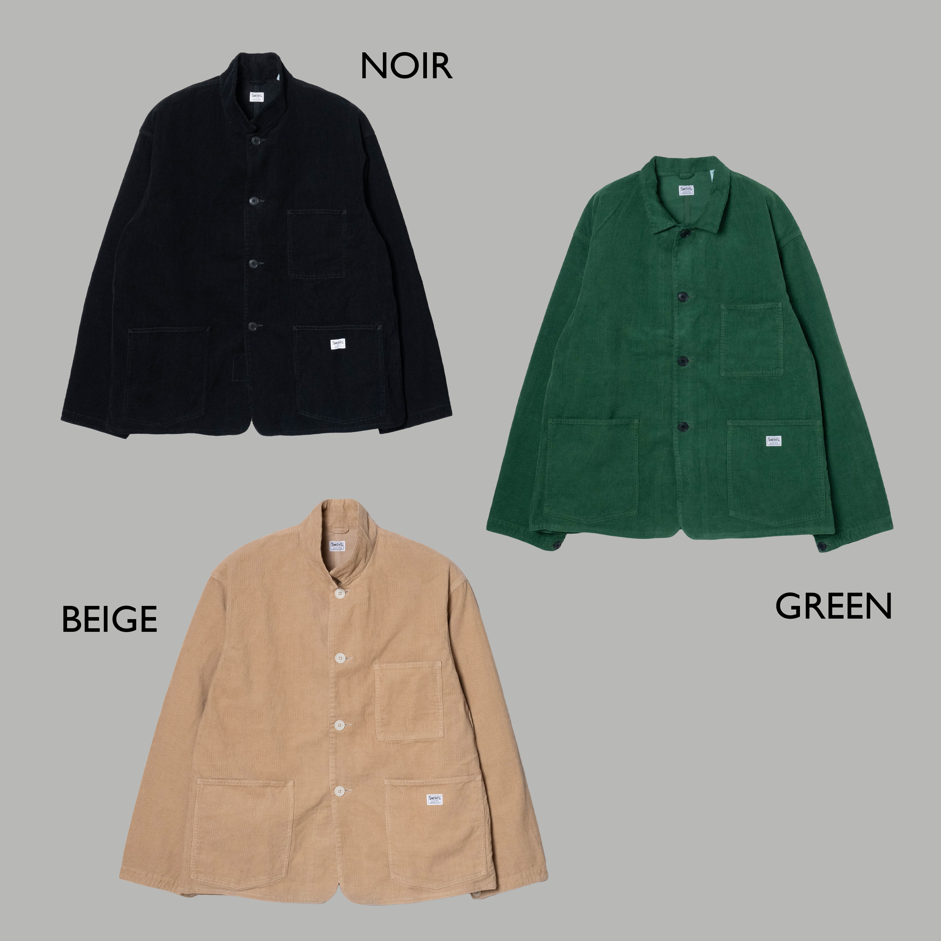 SMITH'S AMERICAN LES HALLES CORDUROY JACKET 燈芯絨 工作外套