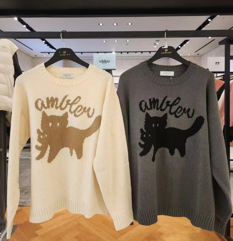韓國代購 AMBLER 24年新款針織衫AKN501